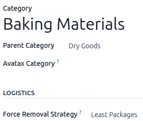 Set Least Packages as the category's removal strategy.